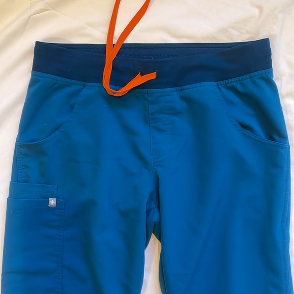 FIGS scrubs pants teal - Picture 3 of 9